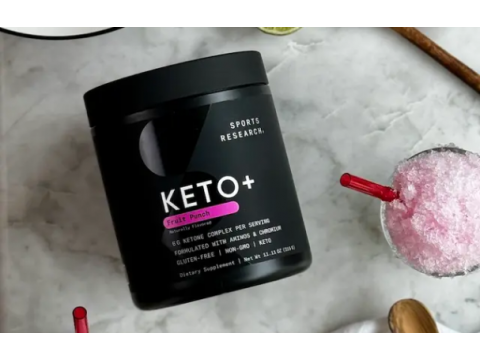 Фруктовый пунш с колотым льдом (с добавлением Keto+)