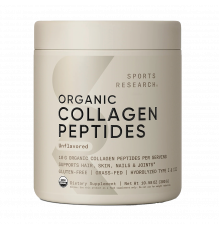 Organic Hydrolyzed Bovine Collagen Peptides, Органические гидролизованные пептиды бычьего коллагена, 300 г (30 порций)