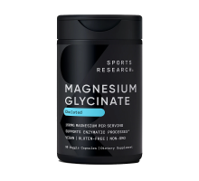 Magnesium (Chelated Magnesium Glycinate), Магний (хелатный глицинат магния), 90 вегетарианских капсул