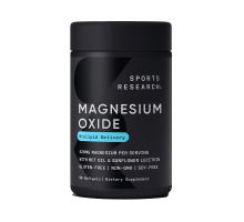 Magnesium (Magnesium Oxide), Магний (оксид магния), 90 мягких капсул