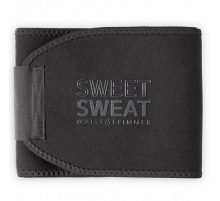 Sweet Sweаt Matte Series Waist Trimmer Black, Термопояс на талию, M