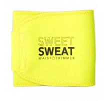 Sweet Sweat Neon Yellow Waist Trimmer, Термопояс на талию, M