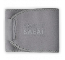 Sweet Sweаt Matte Series Waist Trimmer Gray, Термопояс на талию, M